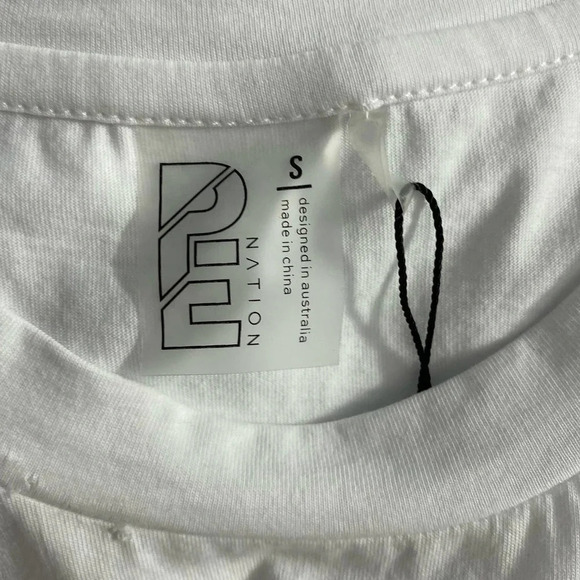 P.E Nation Base Load Tank Top in White Size Small *Flawed - Picture 9 of 12